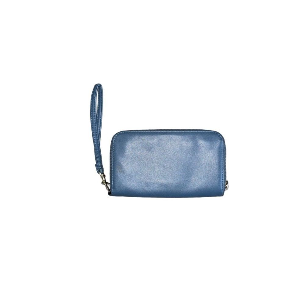 Stone Blue Wristlet Wallet